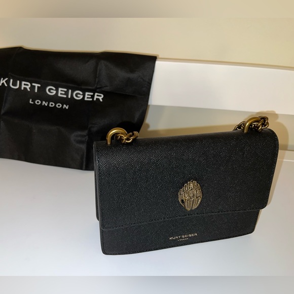 Kurt Geiger London Small Shoreditch Bag - Black - Picture 10 of 12